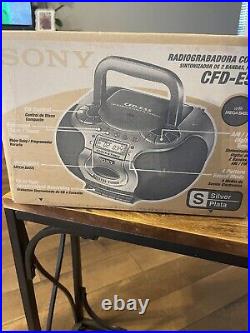 Sony CFD-E55 CD Radio Cassette Recorder Boombox Factory Sealed New Vintage