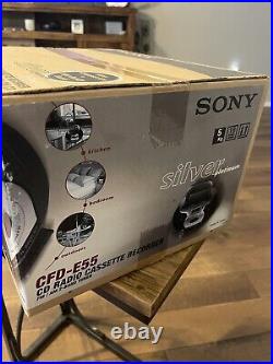 Sony CFD-E55 CD Radio Cassette Recorder Boombox Factory Sealed New Vintage