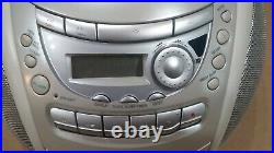 Sony CFD-E90 Remote AM/FM Radio CD-R/RW Cassette Player/Record Portable BoomBox
