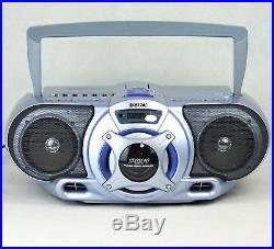 Sony CFD-EX35L Portable Stereo Radio CD Player Cassette Recorder Power Boombox