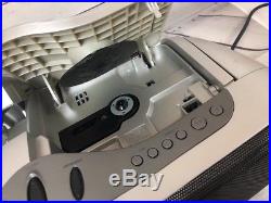 Sony CFD-F10 CD Player AM/FM and Cassette Recorder Portable Boombox Cord Remote