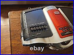 Sony CFD-G700CP Xplod CD/Radio Boombox line In, Woofer No Remote TESTED