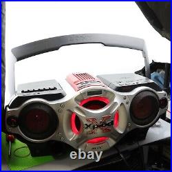 Sony CFD-G700CP Xplod CD/Radio/Cassette Boombox line In, Woofer No Remote TESTED