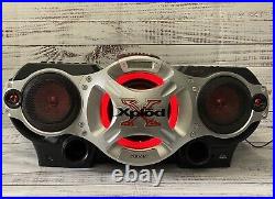 Sony CFD-G700CP Xplod CD Radio Cassette Recorder MP3 Boombox Woofer TESTED WORKS