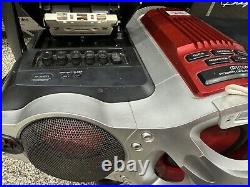 Sony CFD-G700CP Xplod CD Radio Cassette Recorder MP3 Boombox Woofer TESTED WORKS