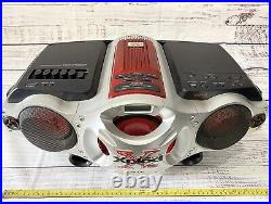 Sony CFD-G700CP Xplod CD Radio Cassette Recorder MP3 Boombox Woofer TESTED WORKS