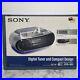 Sony CFD-S01 CD Cassette AM/FM Radio Portable Boombox Stereo Player New