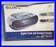 Sony CFD-S01 CD Cassette AM/FM Radio Portable Boombox Stereo Player see below