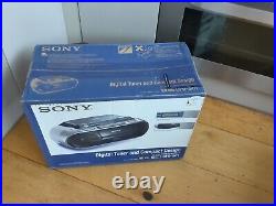 Sony CFD-S01 CD Player Radio Cassette Boombox Portable Stereo factory sealed