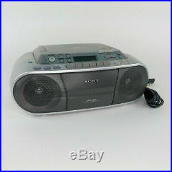Sony CFD-S01 CD Player Radio Cassette Recorder Digital Tuner Portable Boombox