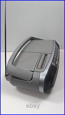 Sony CFD-S05 AM/FM RADIO BOOMBOX CD CASSETTE TAPE PLAYER/Recorde MEGABASS STEREO