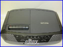 Sony CFD-S07 CD-R/RW Radio Cassette Player Boombox AM/FM MP3 Portable Stereo