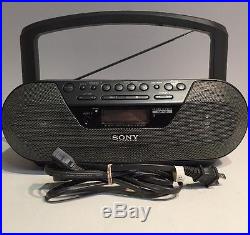 Sony CFD-S07CP CD Radio Cassette Recorder MP3 Player Portable Stereo Boombox