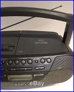 Sony CFD-S07CP CD Radio Cassette Recorder MP3 Player Portable Stereo Boombox