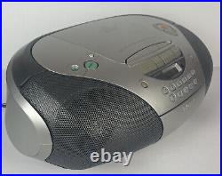 Sony CFD-S300 CD Radio Cassette Player Recorder Boombox Portable Stereo TESTED