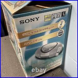 Sony CFD-S350 (CFDS350) CD/Cassette Portable Boombox (read Description)