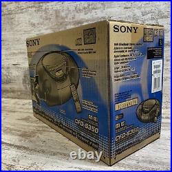 Sony CFD-S350 (CFDS350) CD/Cassette Portable Boombox with Remote NEW IN BOX
