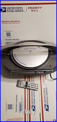 Sony CFD-S350 Cassette CD Player AM FM Radio CD-R/RW Portable Boombox with Remote