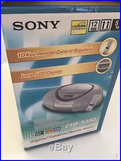 Sony CFD-S350 Portable CD Cassette Player AM / FM Stereo Radio with Remote