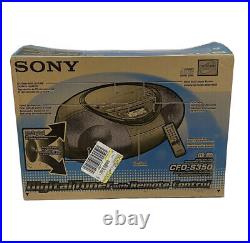 Sony CFD-S350 Portable CD Cassette Tape Player AM FM Radio Digital New Open Box