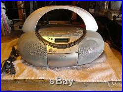 Sony CFD-S350 Portable CD Tape Recorder Player Radio Boombox&REMOTE A- GRADE