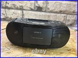 Sony CFD-S50 CD Player AM/FM Radio Cassette Player Portable Stereo Boombox
