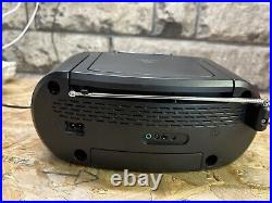 Sony CFD-S50 CD Player AM/FM Radio Cassette Player Portable Stereo Boombox