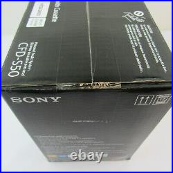 Sony CFD-S50 Portable CD Boombox Cassette AM/FM Stereo MP3 Player CD-R/RW NEW