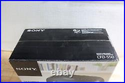 Sony CFD-S50 Portable CD Boombox Cassette AM/FM Stereo MP3 Player CD-R/RW NEW US