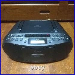Sony CFD-S70 CD Cassette Player AM/FM Radio Mega Bass Portable CD Boombox