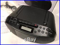 Sony CFD-S70 CD Cassette Tape Player AM/FM Radio Boombox NOS Stereo Portable