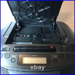 Sony CFD-S70 Portable CD, MP3, Cassette, & Radio Boombox MEGA BASS Stereo Player