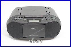 Sony CFD-S70 Portable CD MP3 Radio AM/FM Cassette Tape Player EUC