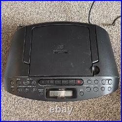 Sony CFD-S70 Radio CD Cassette Player Boombox Portable Boxed Instructions VGC