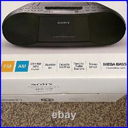 Sony CFD-S70 Radio CD Cassette Player Boombox Portable Boxed Instructions VGC