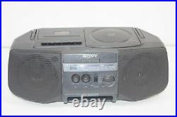 Sony CFD-V10 Radio CD Tape Player Cassette Recorder Stereo Portable Boom Box