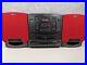 Sony CFD-Z501 Mega Bass Boombox CD Radio Cassette-Corder Portable Stereo RARE