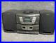 Sony CFD-ZW165 AM/FM Stereo Cassette Recorder CD Boombox