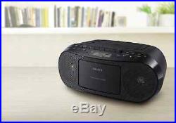 Sony CFDS50 Portable CD, Cassette Player and AM/FM Radio Boombox - New