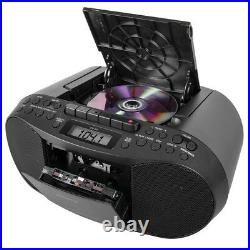 Sony CFDS70-Portable Boombox Stereo CD Player with Cassette Recorder & AM/FM Radio