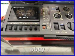 Sony CFS-C7 CHORDMACHINE Boombox Portable Cassette Tape Recorder Excellent Used