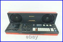Sony CFS-C7 CHORDMACHINE Boombox Portable Cassette Tape Recorder Good Condition