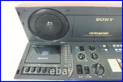 Sony CFS-C7 CHORDMACHINE Boombox Portable Cassette Tape Recorder Good Condition