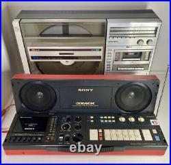 Sony CFS-C7 CHORDMACHINE Boombox Portable Cassette Tape Recorder Used from JP