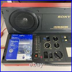 Sony CFS-C7 CHORDMACHINE Boombox Portable Cassette Tape Recorder Used from JP