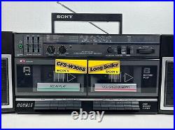 Sony CFS-W365S Portable Stereo Cassette AM/FM/SW1/SW2 Radio Boombox Boxed New