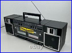 Sony CFS-W365S Portable Stereo Cassette AM/FM/SW1/SW2 Radio Boombox Boxed New Sony CFS-W365S Portable Stereo Cassette AM/FM/SW1/SW2 Radio Boombox Boxed New