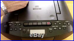 Sony Cfd-s50 Portable Boombox Am/fm Stereo & CD Mp3 Player & Cassette