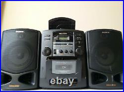 Sony Cfd-z110 Mega Bass CD / Am-fm Stereo Radio Cassette Recorder Boombox