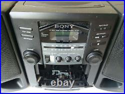 Sony Cfd-z110 Mega Bass CD / Am-fm Stereo Radio Cassette Recorder Boombox